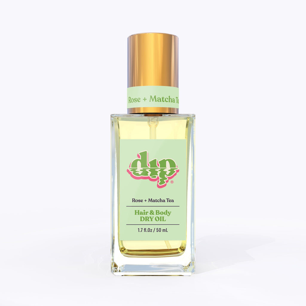 Dip Hair & Body Dry Oil - Rose & Matcha Tea