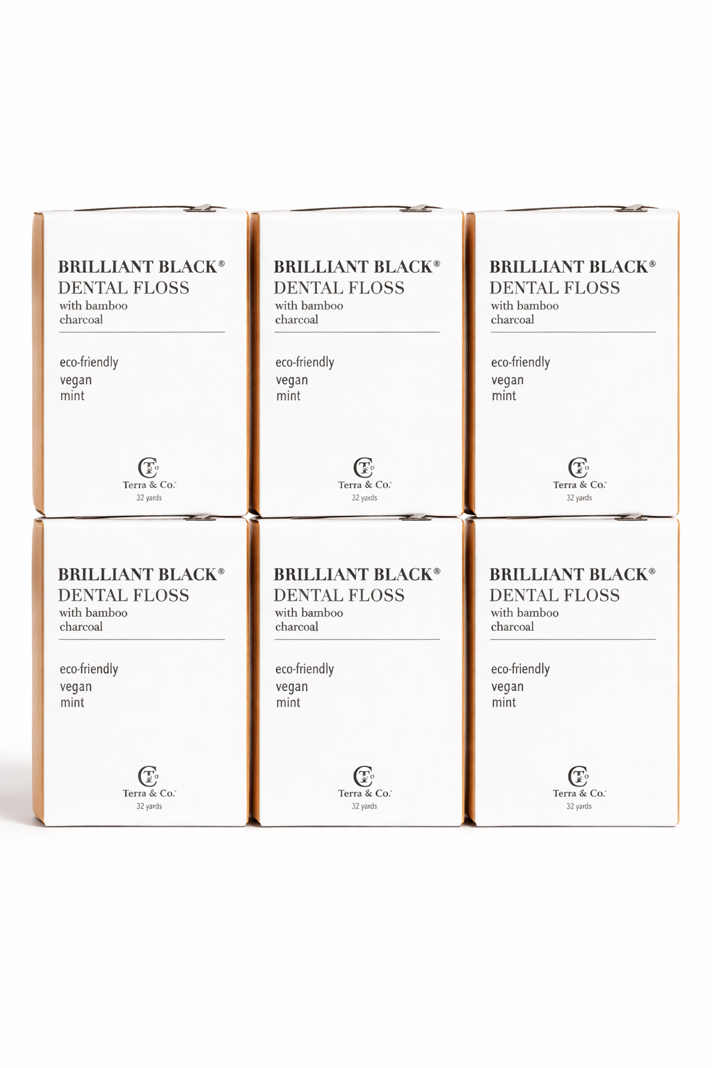 Brilliant Black® Floss – Whitens Between Teeth Naturally