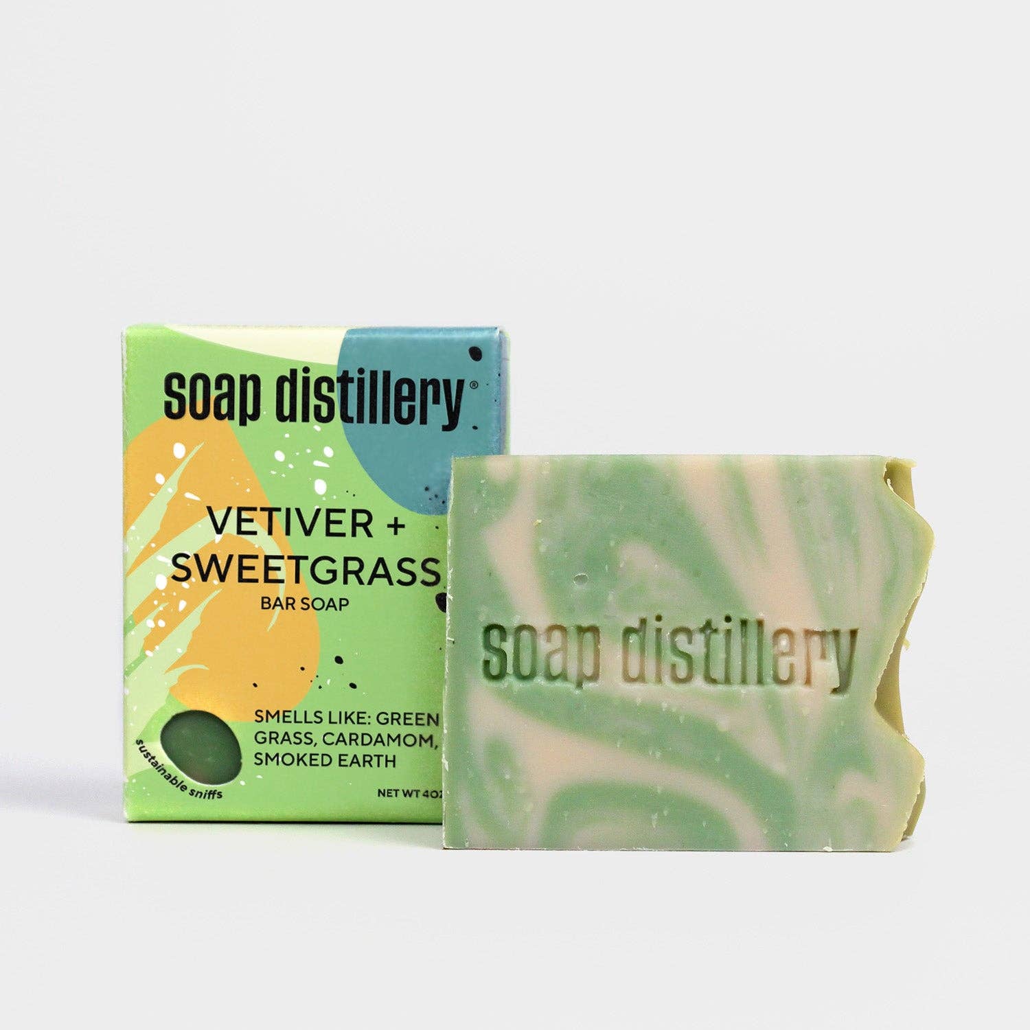 Vetiver + Sweetgrass Bar Soap