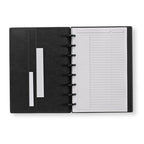 Circa Smooth Sliver Discbound Notebook with Pockets