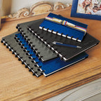 Circa Smooth Sliver Discbound Notebook with Pockets