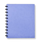 Circa Smooth Sliver Discbound Notebook with Pockets