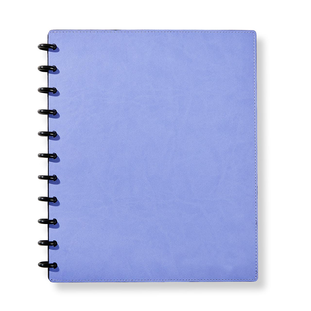 Circa Smooth Sliver Discbound Notebook with Pockets