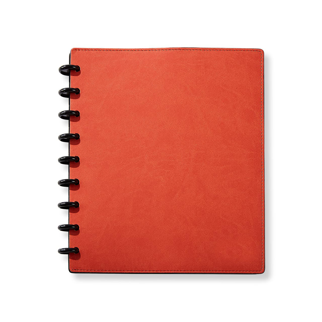 Circa Smooth Sliver Discbound Notebook with Pockets
