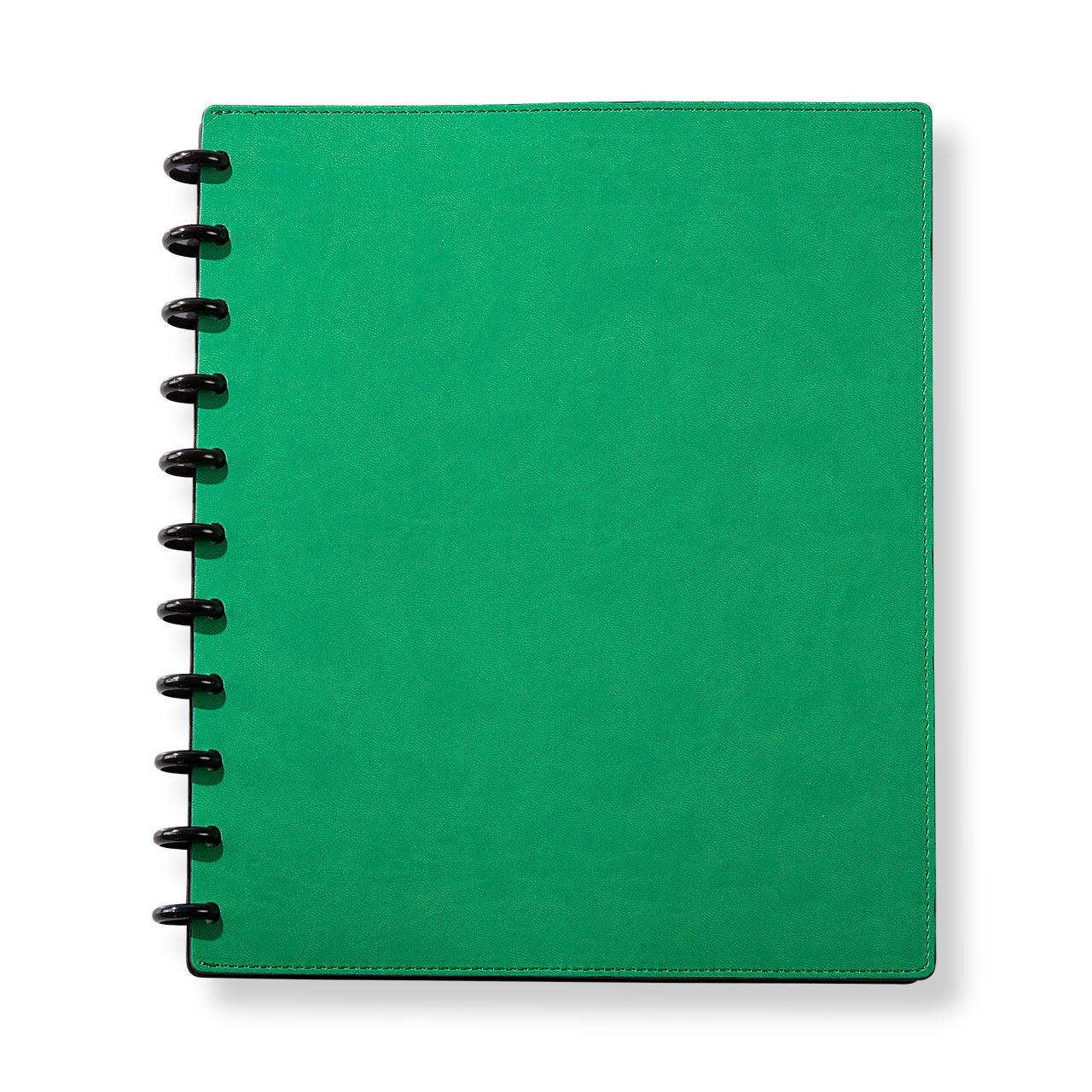 Circa Smooth Sliver Discbound Notebook with Pockets
