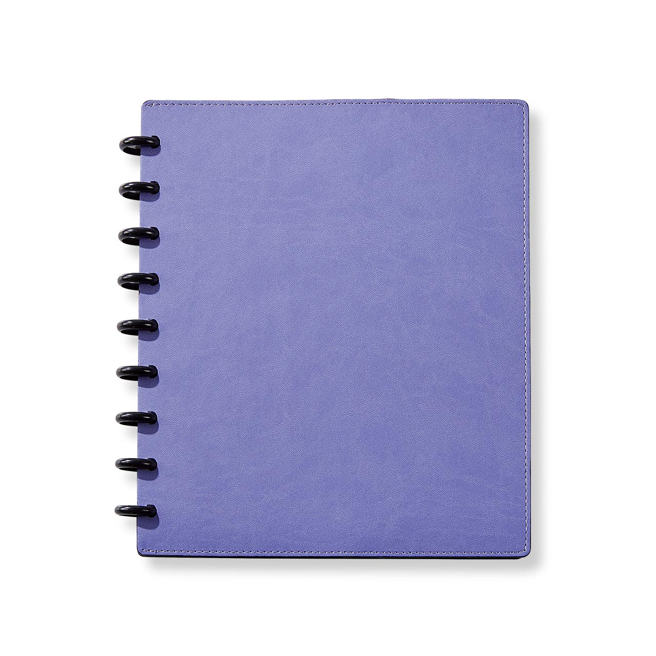 Circa Smooth Sliver Discbound Notebook with Pockets