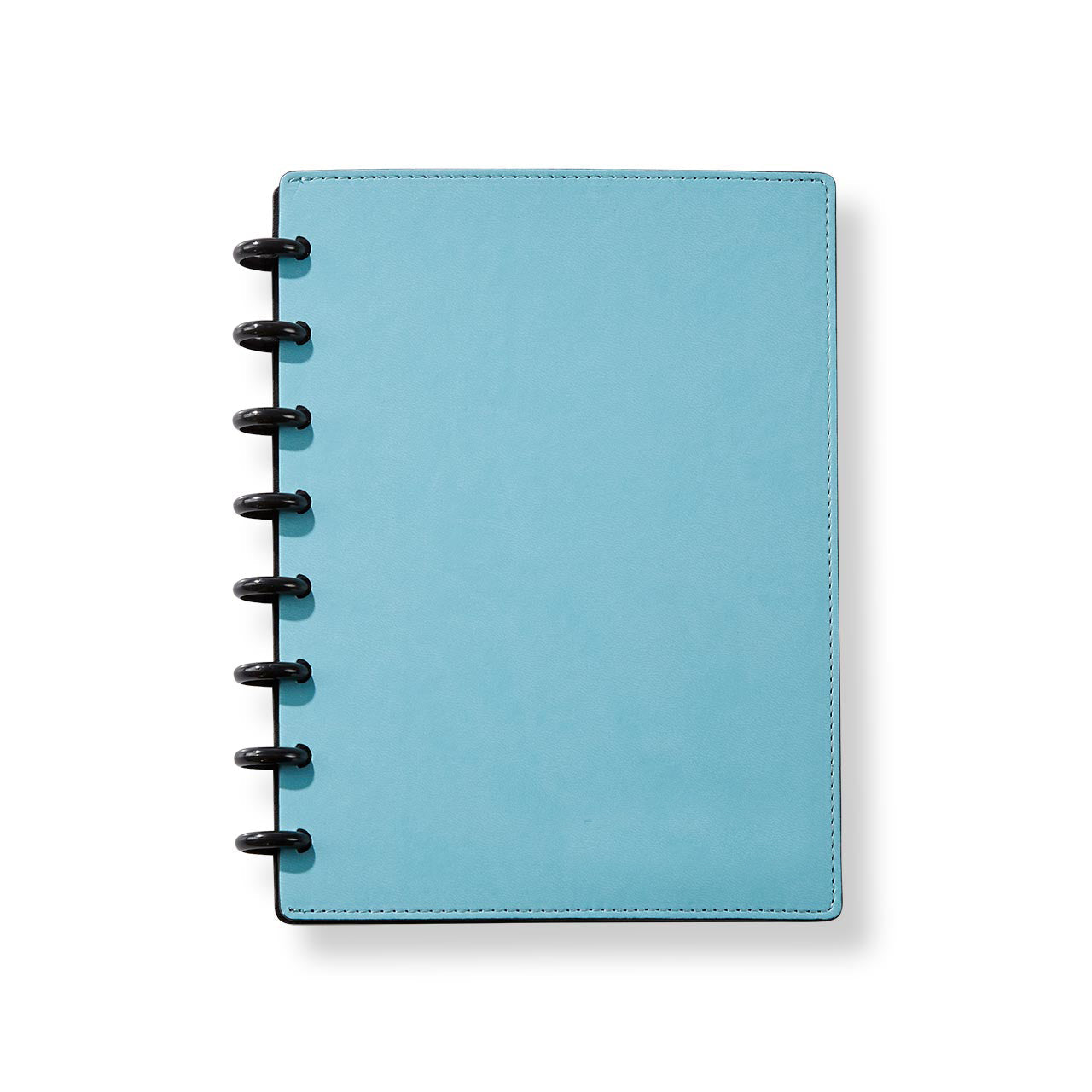 Circa Smooth Sliver Discbound Notebook with Pockets