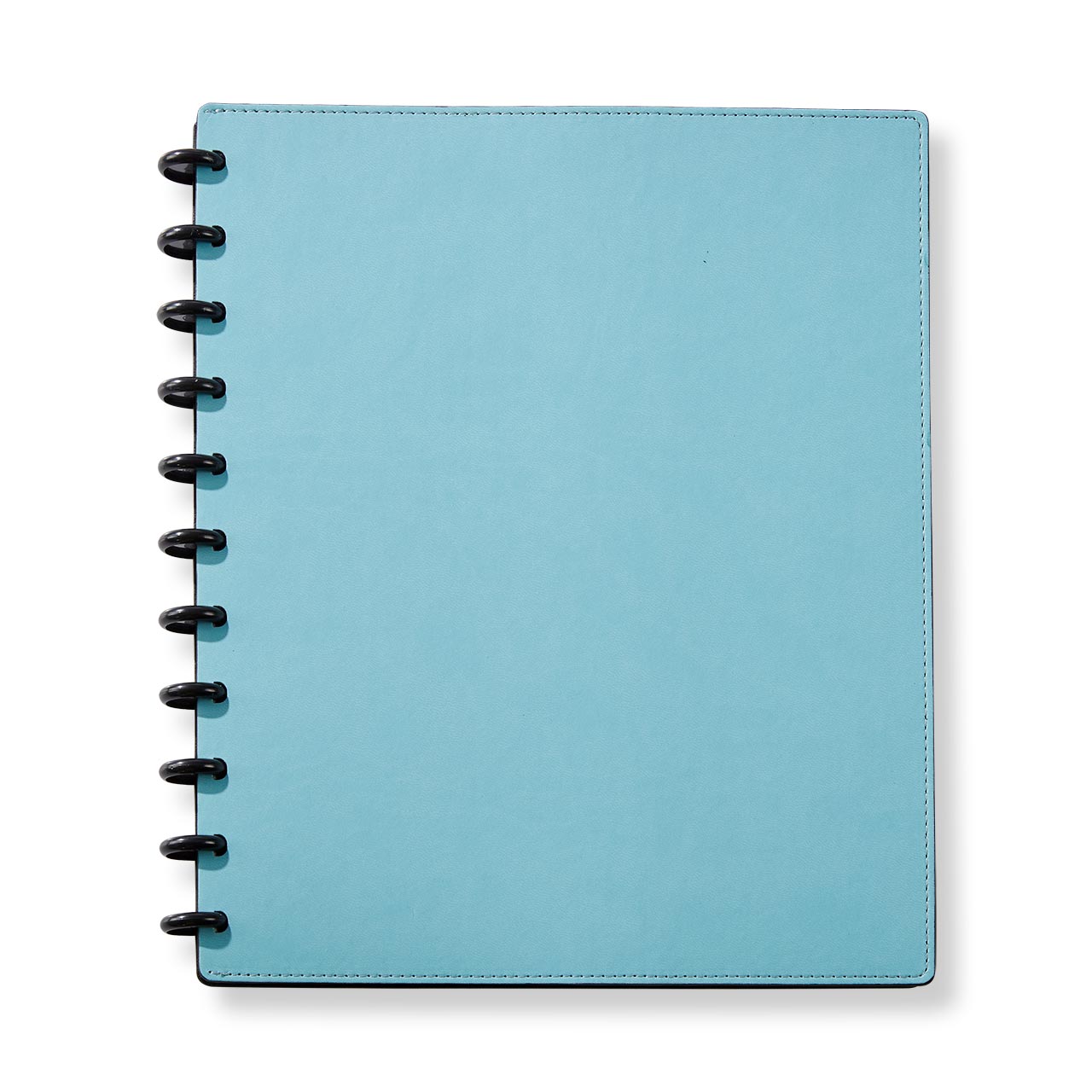 Circa Smooth Sliver Discbound Notebook with Pockets