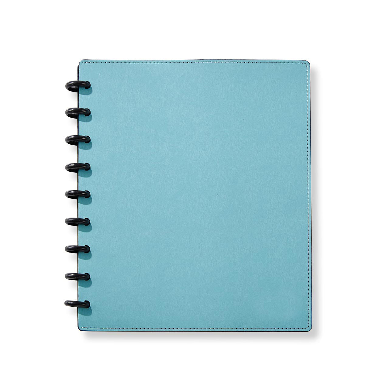 Circa Smooth Sliver Discbound Notebook with Pockets