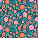 Beeswax Food Wrap - Fall Bloom Print