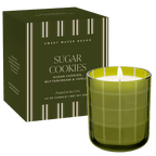 Sugar Cookies Soy Candle - Boxed Tinted Glass Jar - 12 oz
