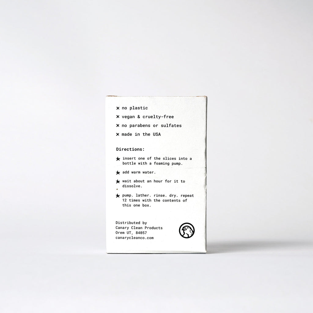 Unscented Concentrated Hand Soap Refill Bars