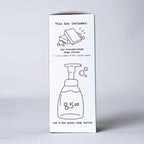 Hand Soap Starter Kit - Bottle & 2 Soap Slices