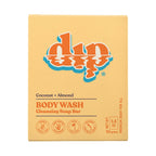 Dip Body Wash Cleansing Soap Bar - Coconut & Almond