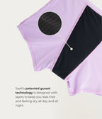Leakproof Cotton Sleep Short