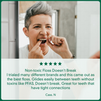 Brilliant Black® Floss – Whitens Between Teeth Naturally
