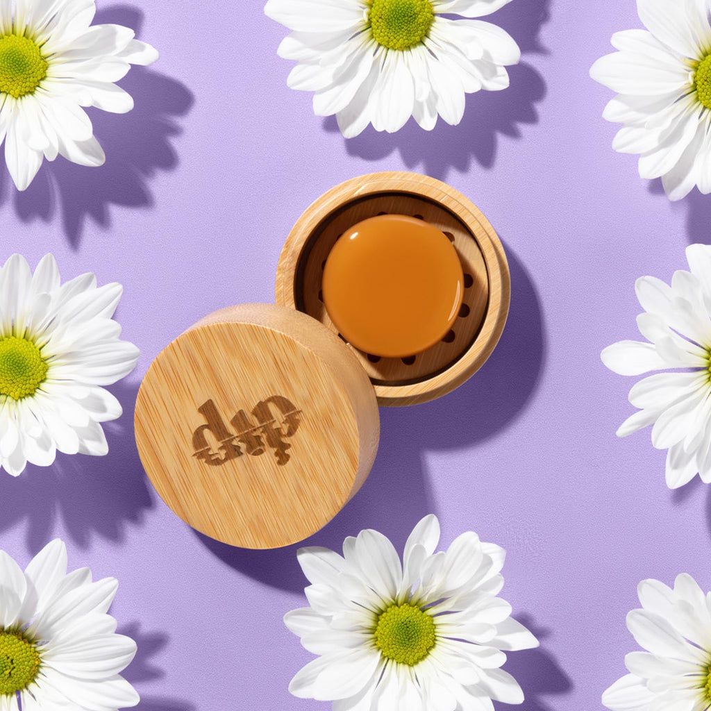 Mini Dip Bamboo Travel Case with Coaster