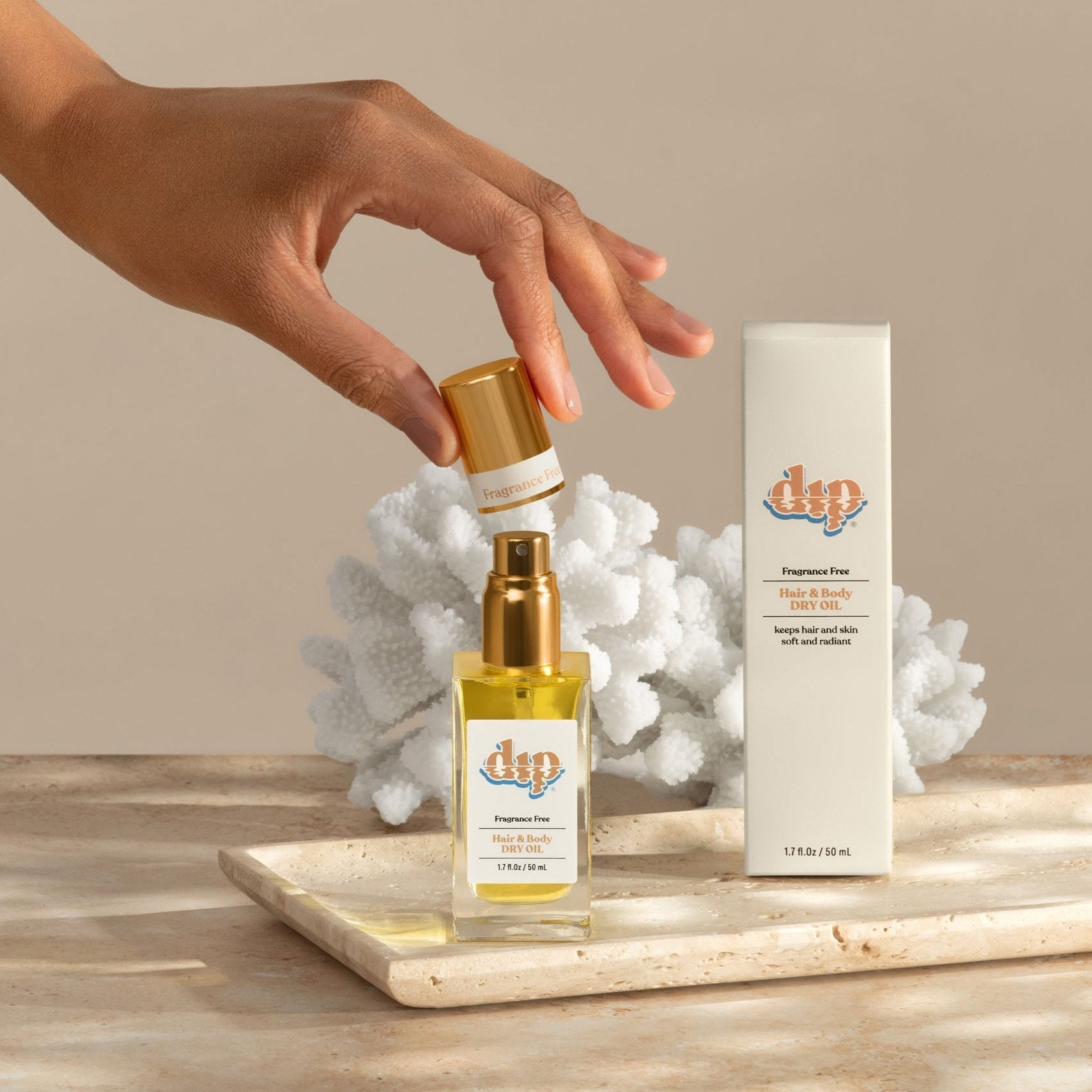 Dip Hair & Body Dry Oil - Fragrance Free