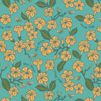 Beeswax Wrap Bulk Roll - Puakenikeni & Bee Print