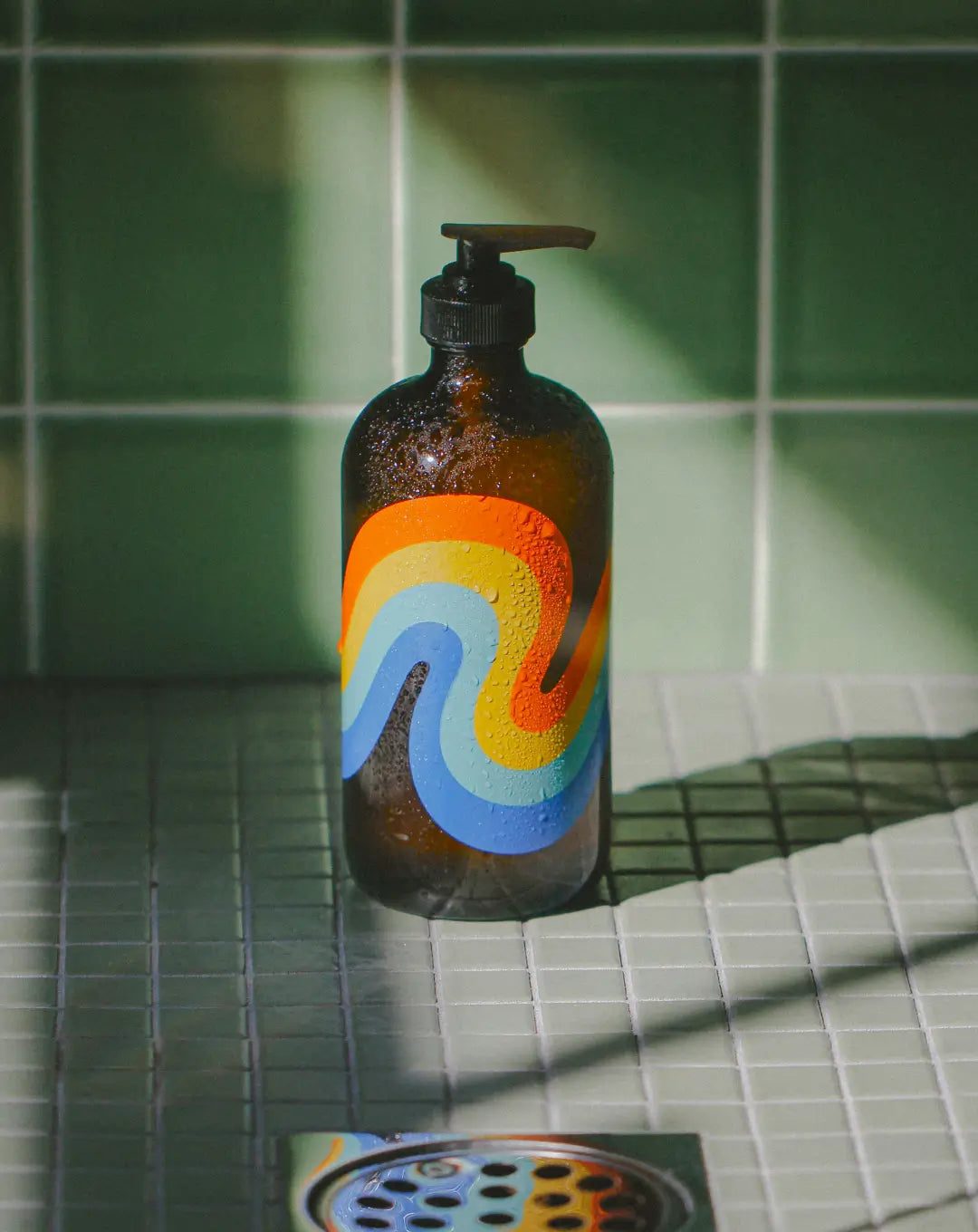 Mind and Body Wash Refillable Glass