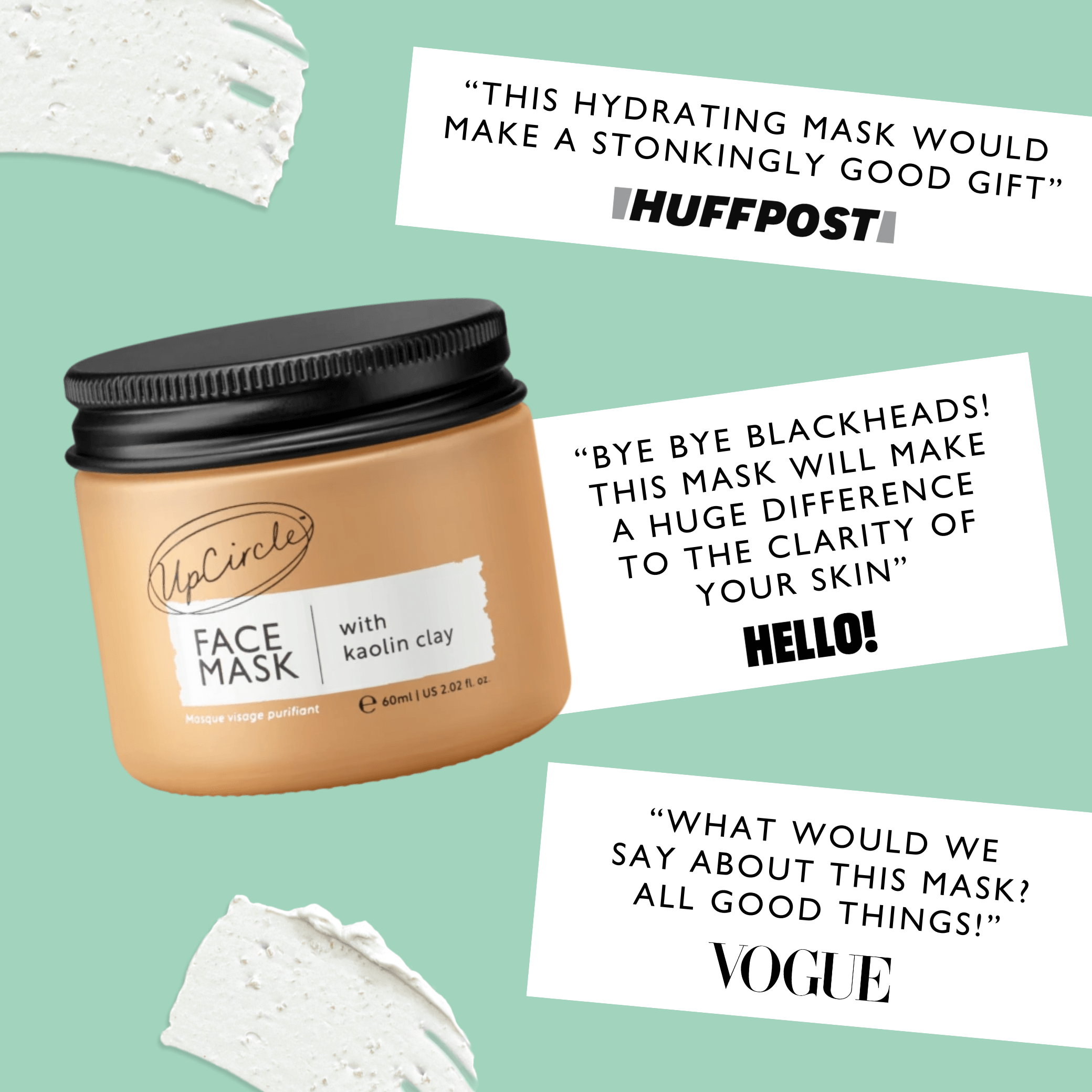 Kaolin Clay Face Mask