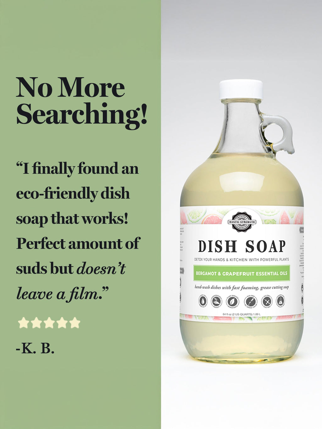 Dish Soap | Lemon & Eucalyptus