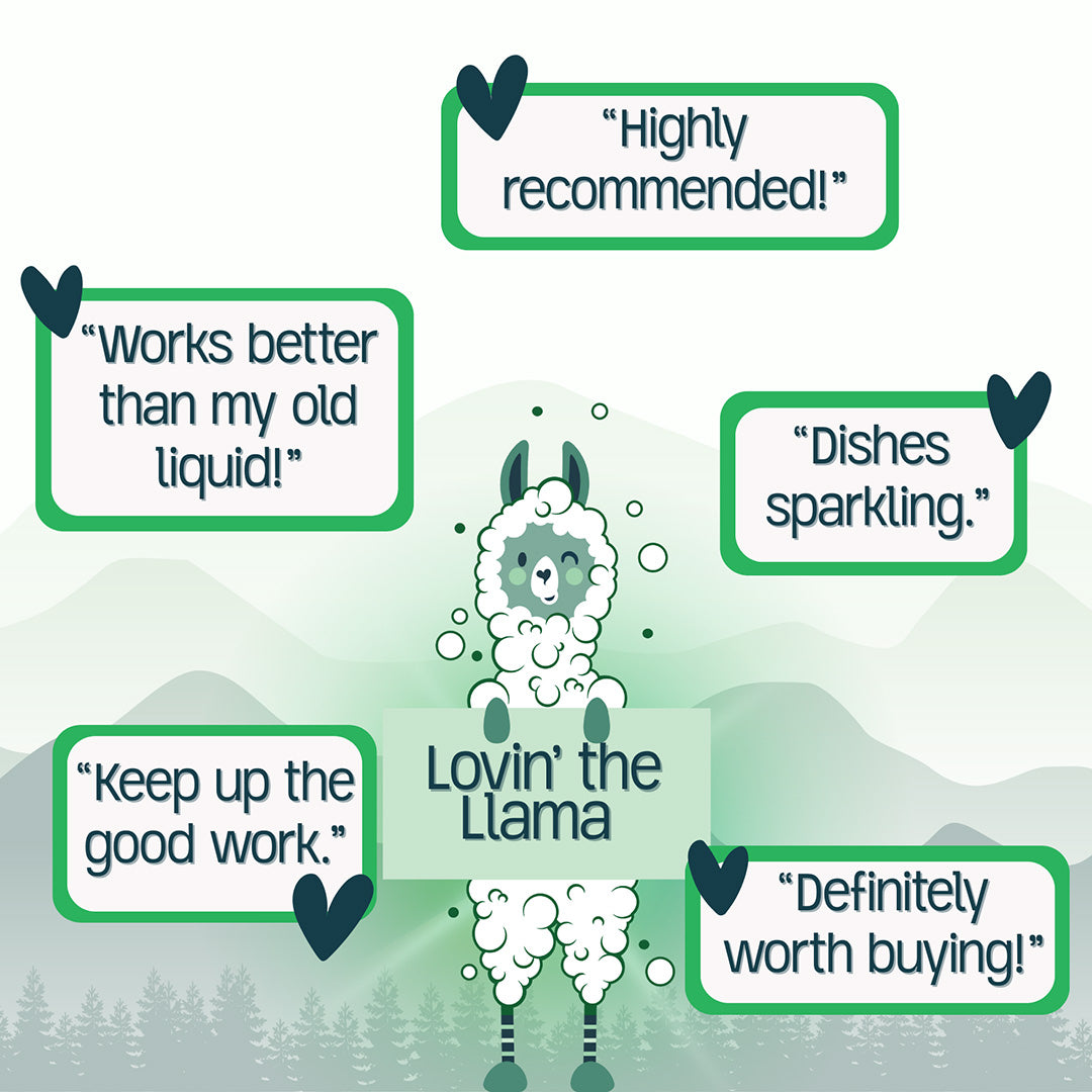 EWG Verified™ & PVA-Free Dishwasher Tabs