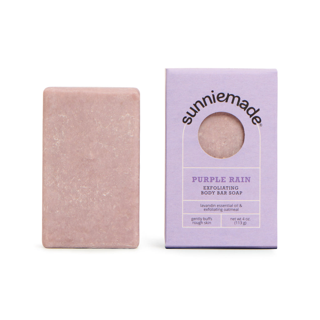 Purple Rain Exfoliating Body Bar Soap
