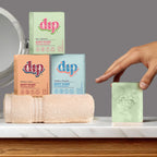 Dip Body Wash Cleansing Soap Bar - Rose & Matcha Tea