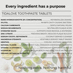 Fluoride-Free Yuzu Mint Toothpaste Tablets – 1-Month Supply | 5% nHAp