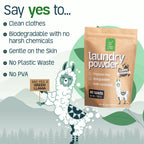 Natural Laundry Powder Fragrance-Free (60 Loads)