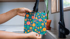Beeswax Food Wrap - Fall Bloom Print