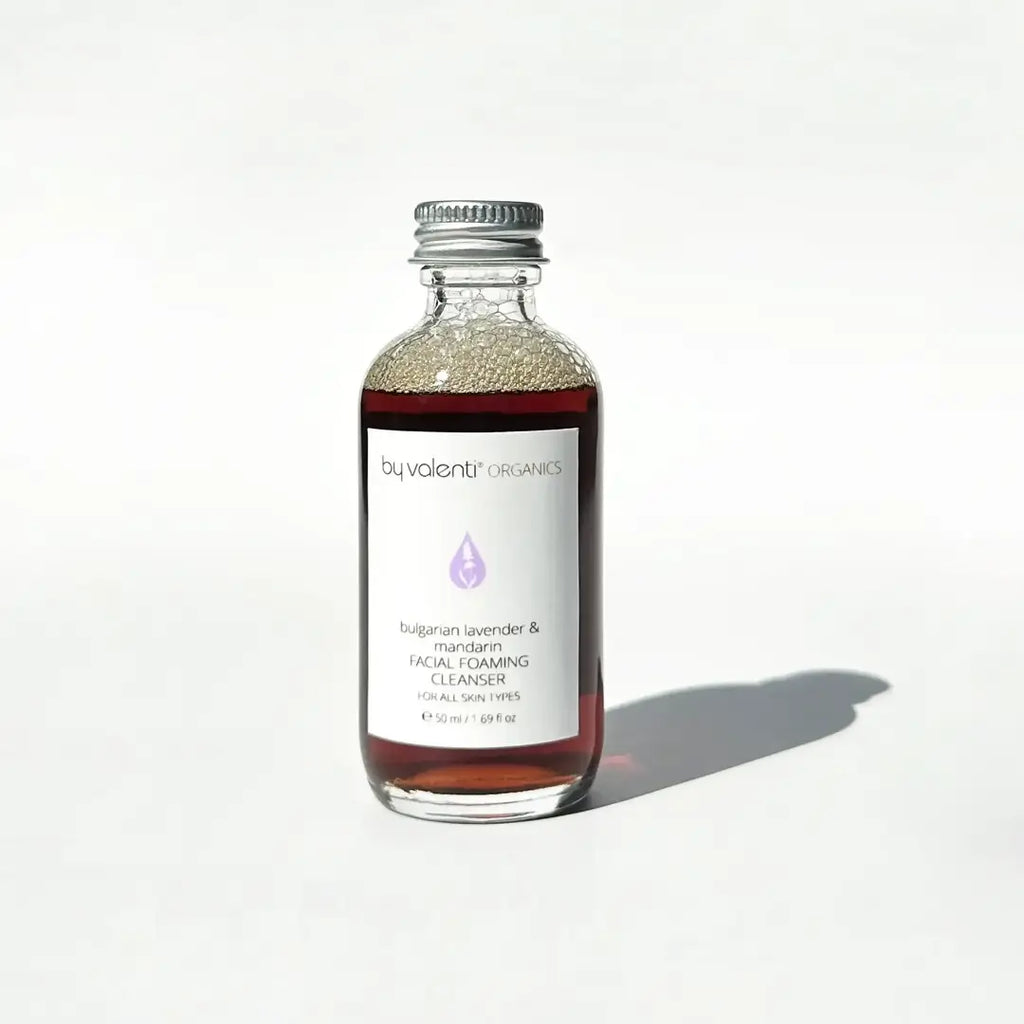 Bulgarian Lavender & Mandarin Facial Foaming Cleanser with Sweet almond oil + Lavender extract