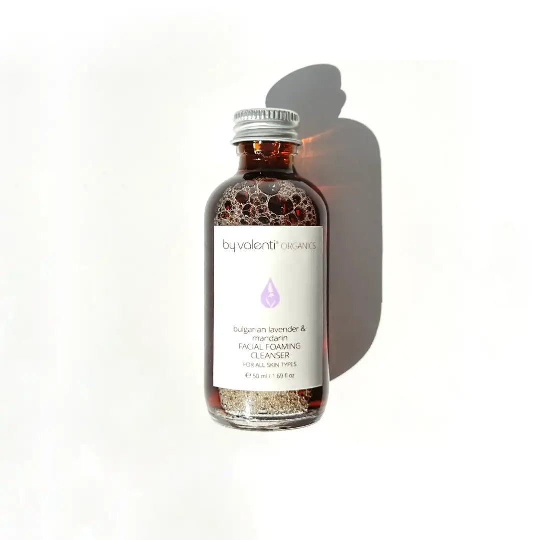 Bulgarian Lavender & Mandarin Facial Foaming Cleanser with Sweet almond oil + Lavender extract