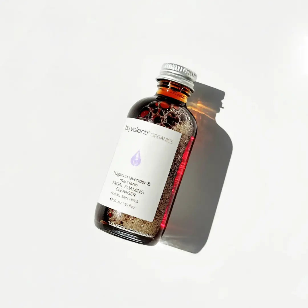 Bulgarian Lavender & Mandarin Facial Foaming Cleanser with Sweet almond oil + Lavender extract
