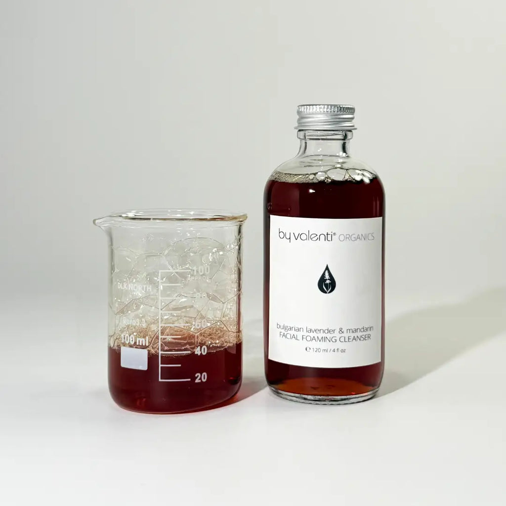 Bulgarian Lavender & Mandarin Facial Foaming Cleanser with Sweet almond oil + Lavender extract