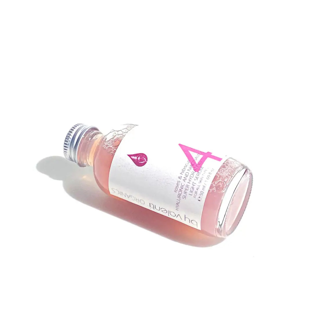Roses & Hibiscus Super Hydrating Light Serum with Hyaluronic acid + dl-panthenol + Niacinamide 5%