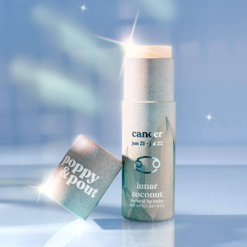 Lip Balm, Zodiac, Cancer Lunar Coconut