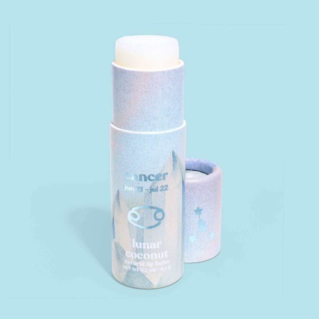 Lip Balm, Zodiac, Cancer Lunar Coconut