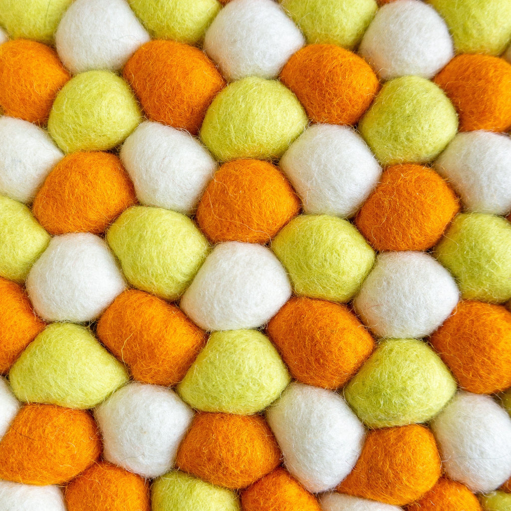 Candy Corn Eco Coasters/Trivets