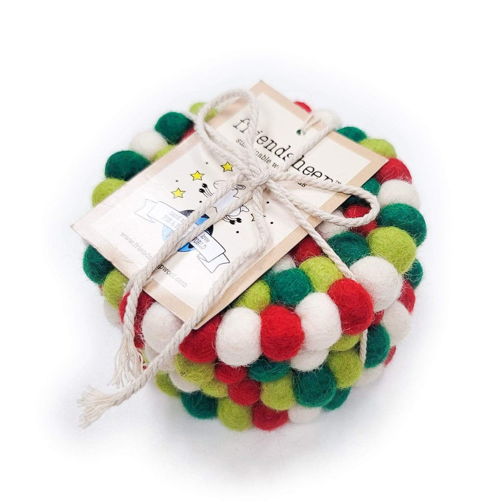 North Pole Eco Coasters/Trivets