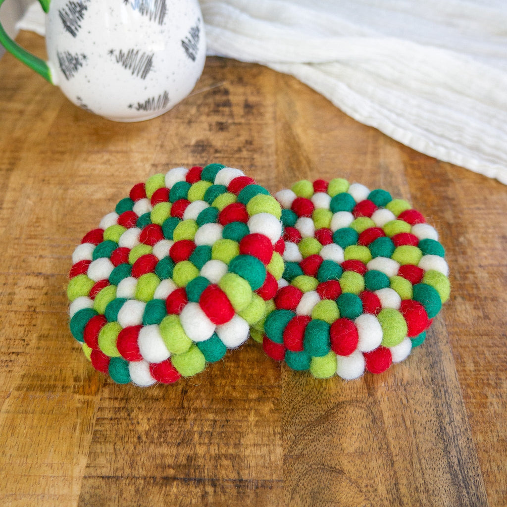 North Pole Eco Coasters/Trivets