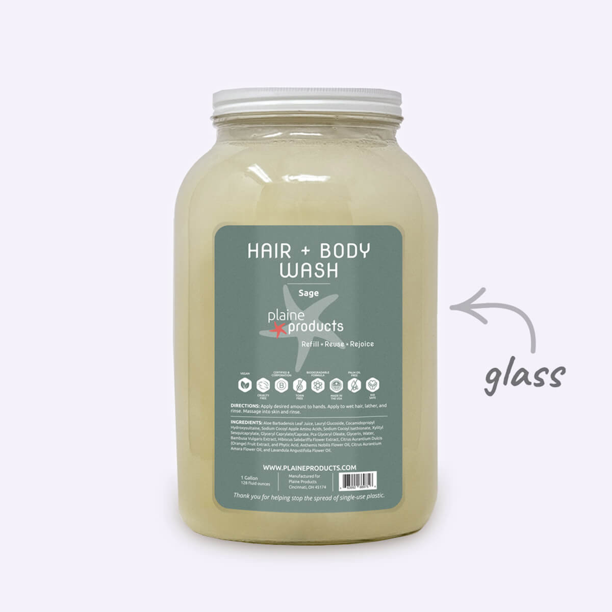 Hair + Body Wash 2:1