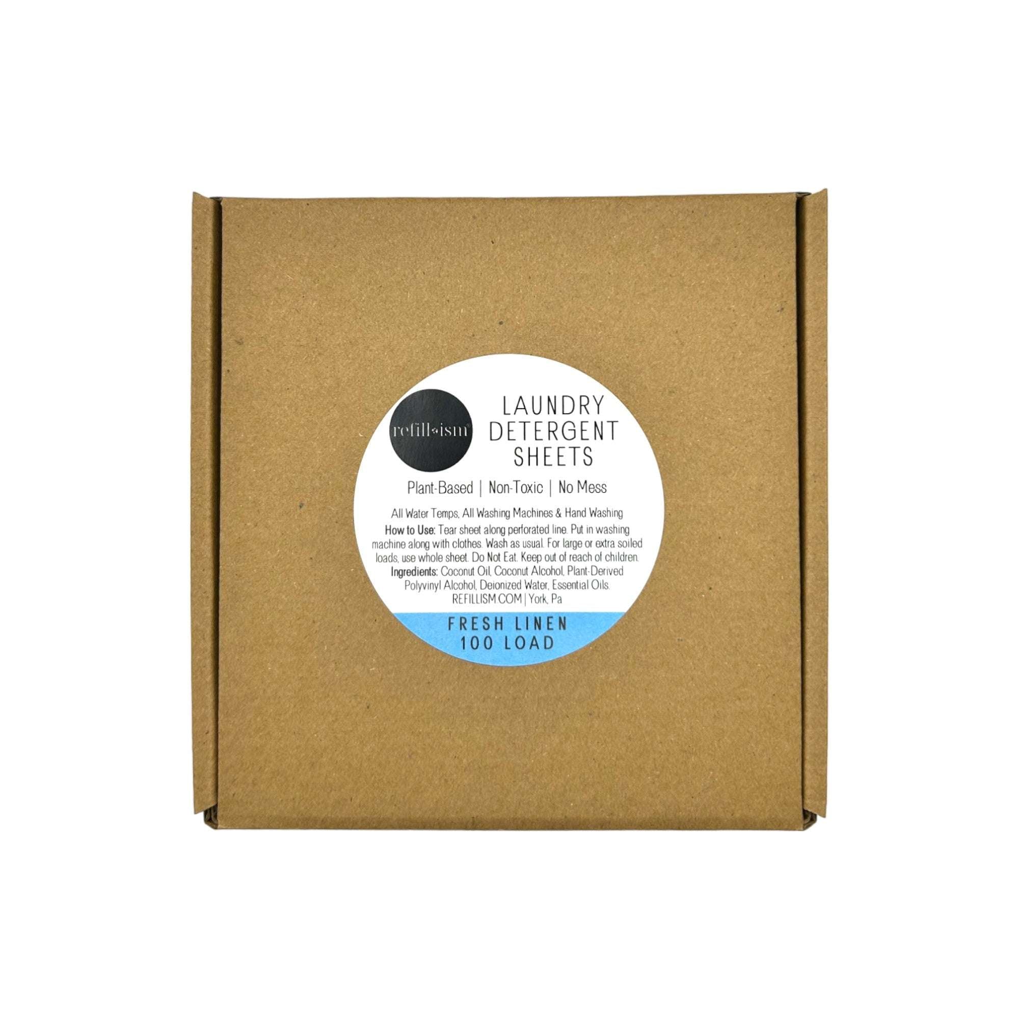 Laundry Detergent Sheets | 100 Load | Eco-Friendly & Plant-Based