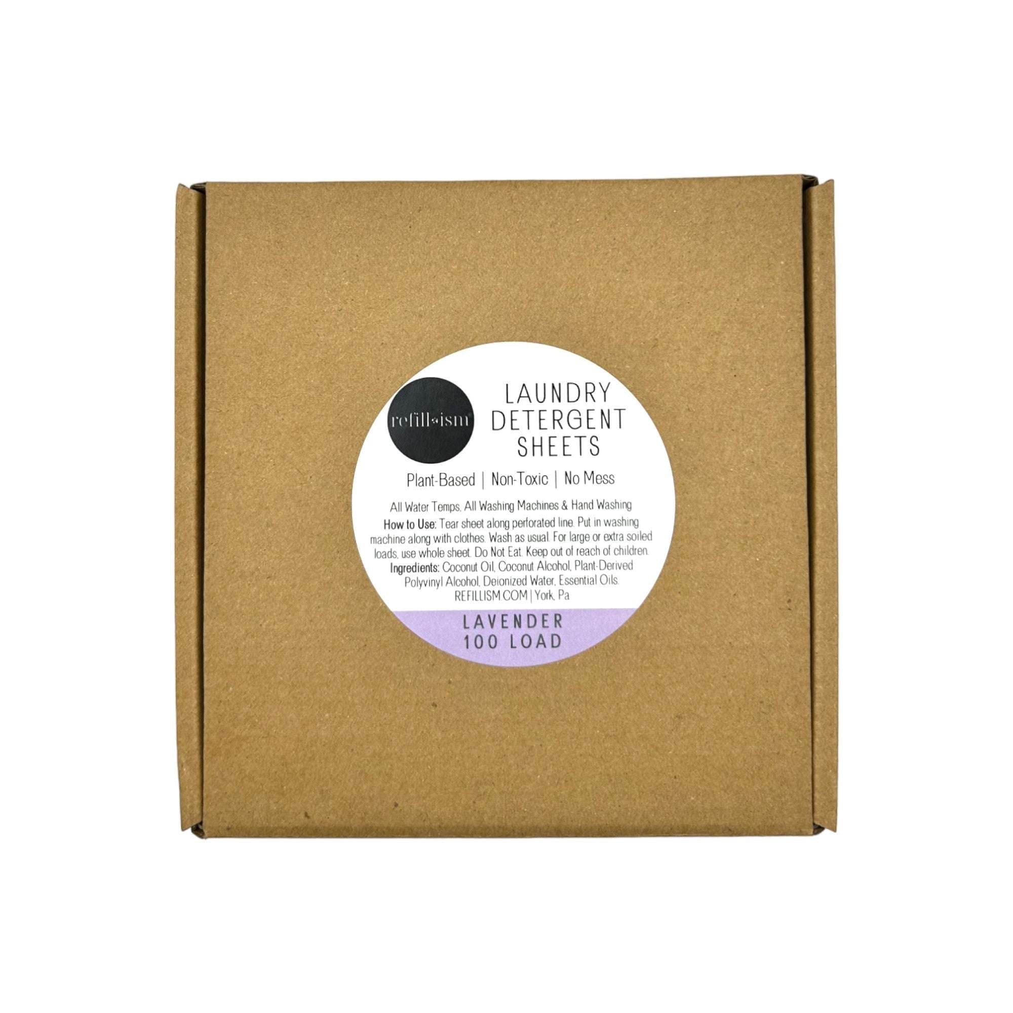 Laundry Detergent Sheets | 100 Load | Eco-Friendly & Plant-Based