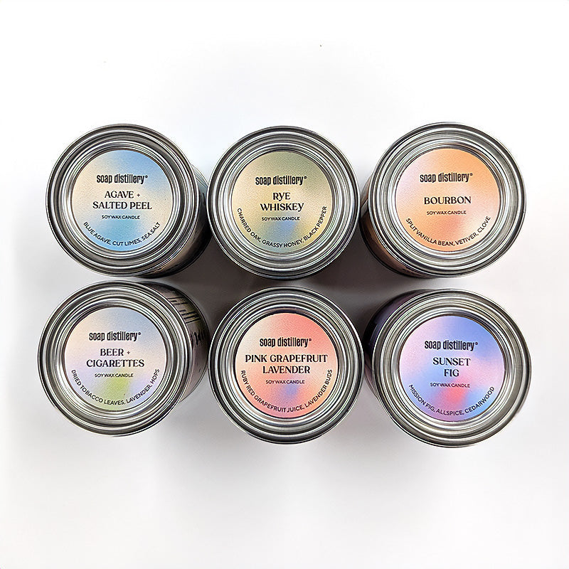 Agave + Salted Peel Soy Wax Candle