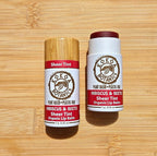 Natural Sheer Tint Lip Balm - Hibiscus and Beets - Vegan - Plastic-Free