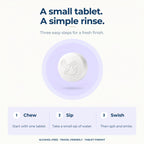 Fluoride-Free Mouthwash Tablets with 5% nHAp – 124 Tablets