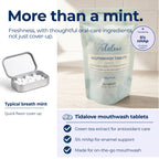 Fluoride-Free Mouthwash Tablets with 5% nHAp – 124 Tablets