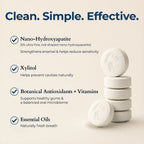 Fluoride-Free Yuzu Mint Toothpaste Tablets – 1-Month Supply | 5% nHAp